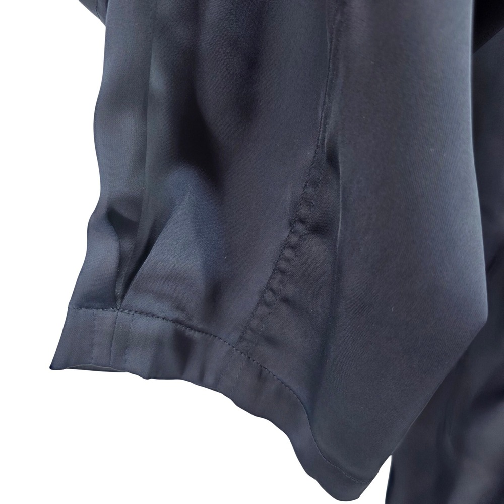 Sanctuary Navy Blue Satin Cargo Pants‎ with Belt & D Ring - Size 31 - Picture 6 of 8